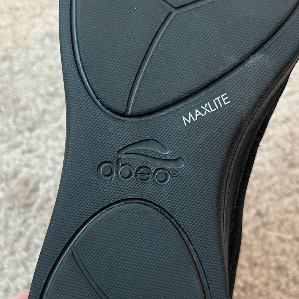 Abeo Eleanor Casual Black Sneakers Women’s size 9.5 - Picture 7 of 10